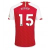 Arsenal Jakub Kiwior #15 Hemmatröja 2023-24 Korta ärmar